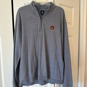 Gray XL Auburn Quarter-Zip Pullover